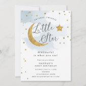 Gouden Twinkelsterren, EENderful Blauwe Eerste Ver Kaart (Voorkant)