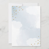 Gouden Twinkelsterren, EENderful Blauwe Eerste Ver Kaart (Achterkant)