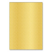 Gouden Twinkle Lights Design Kaart (Achterkant)