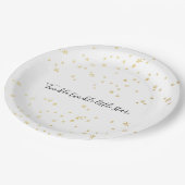 Gouden Twinkle Little Star Baby shower Papier Bord (Gekanteld)