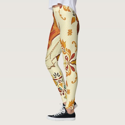 Gouden twist leggings (Links)
