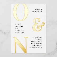 Gouden typografie moderne trouw + details