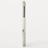 Gouden Uil Crème Orchideeën Case-Mate iPhone Case (Achterkant/links)
