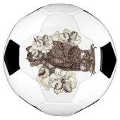 Gouden Uil Crème Orchideeën Voetbal (Gedraaid)