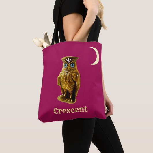 Gouden Uil & Halve Maan Tote Bag (Dichtbij)