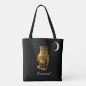 Gouden Uil & Halve Maan Tote Bag (Achterkant)