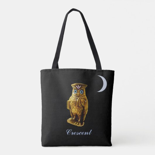 Gouden Uil & Halve Maan Tote Bag (Achterkant)