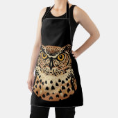 Gouden Uil voor Halloween, Thanksgiving, Herfst Schort (Insitu)