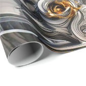 "Gouden Uitdrukkingen" Cadeaupapier (Rol Hoek)