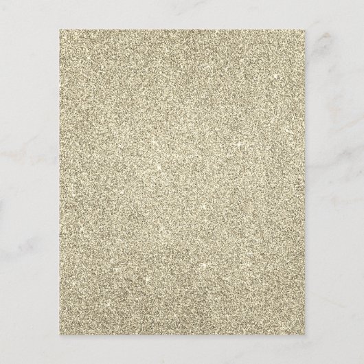 Gouden uitnodiging voor 60e verjaardagsfeest Disco (Achterkant)