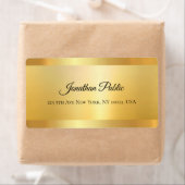 Gouden Uitzicht Calligrafie Script Naam Elegante S Etiket (Insitu)