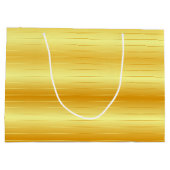Gouden Uitzicht Elegante Moderne Glamoureuze Templ Groot Cadeauzakje (Achterkant)