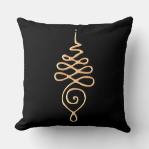 Gouden Unalome Kussen