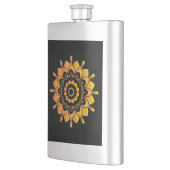 Gouden unieke mandala-ontwerp flacon (Links)