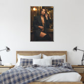 Gouden Uur Autoriteit Canvas Afdruk (Insitu (Slaapkamer))
