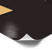 Gouden uur bewaker perfect poster (Hoek)