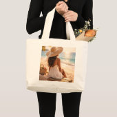 Gouden Uur Bliss Grote Tote Bag (Voorkant (product))