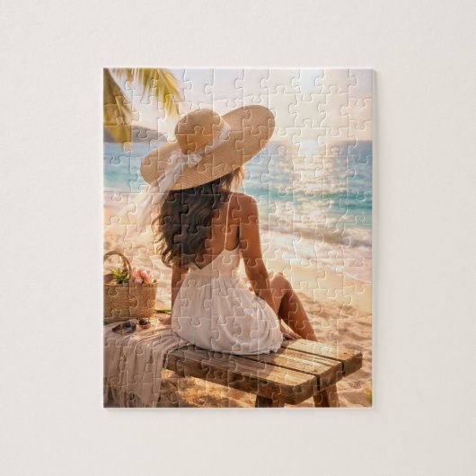 Gouden Uur Bliss Legpuzzel (Verticaal)