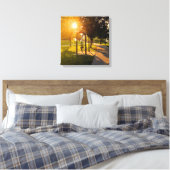 gouden uur canvas afdruk (Insitu (Slaapkamer))