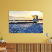 Gouden Uur Destin East Pass Canvas Afdruk (Insitu (Woonkamer))