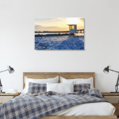 Gouden Uur Destin East Pass Canvas Afdruk (Insitu (Slaapkamer))