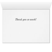 Gouden Uur Destin Oostelijke Passage Bedankkaartje (Binnen Horizontaal (Onder))