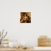 Gouden Uur Droom in Stille Lounge Poster (Keuken)