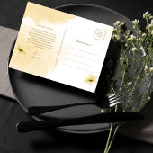 Gouden Uur Grace & Bloemen Bruidsfoto Dank je wel Briefkaart