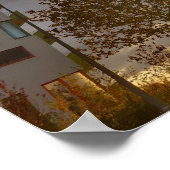 Gouden uur in de buurt poster (Hoek)