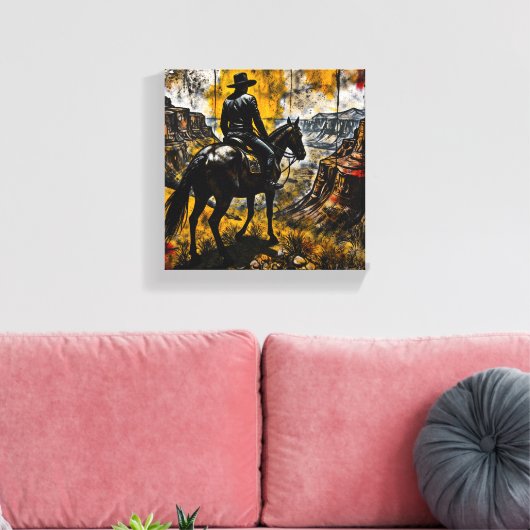 Gouden uur in de Grand Canyon Canvas Afdruk (Insitu (Woonkamer))