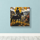 Gouden uur in de Grand Canyon Canvas Afdruk (Insitu (Houten vloer))