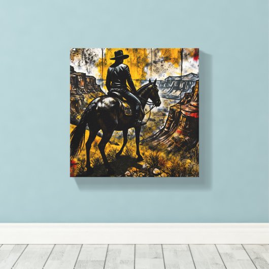 Gouden uur in de Grand Canyon Canvas Afdruk (Insitu (Houten vloer))