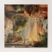 Gouden uur in de Italiaanse Alley Legpuzzel (Horizontaal)