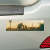 Gouden uur in West Hollywood Bumpersticker (Op auto)