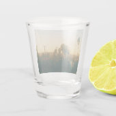 Gouden uur in West Hollywood Shot Glas (Achterkant)