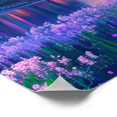 Gouden Uur Magie, Vreedzaam Meer Poster (Hoek)