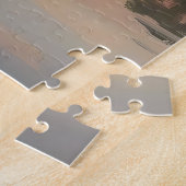 Gouden Uur Mereflectie Impressionist  Legpuzzel (Zijkant)