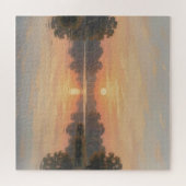 Gouden Uur Mereflectie Impressionist  Legpuzzel (Horizontaal)