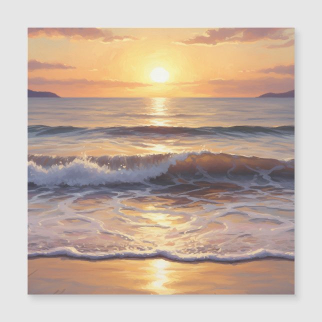 Gouden Uur Oceaan Zonsondergang (Voorkant)