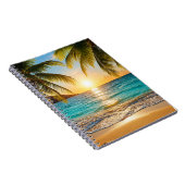 Gouden Uur Palm Beach Notitieboek (Rechterzijde)
