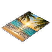 Gouden Uur Palm Beach Notitieboek (Linkerzijde)