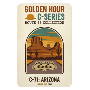 Gouden Uur Route 66 C-Series   Arizona Magneet