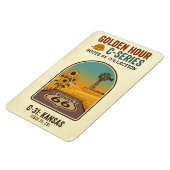 Gouden Uur Route 66 C-Series | Kansas Magneet (Linkerzijde)