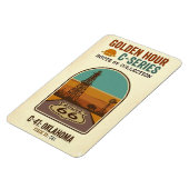 Gouden Uur Route 66 C-Series | Oklahoma Magneet (Linkerzijde)