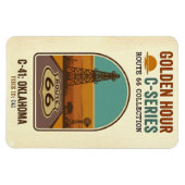Gouden Uur Route 66 C-Series | Oklahoma Magneet (Horizontaal)
