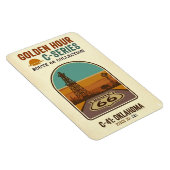 Gouden Uur Route 66 C-Series | Oklahoma Magneet (Rechterzijde)