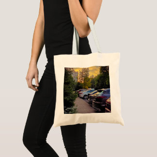 Gouden Uur Stad Tote Tas – Aanpasbaar