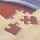 Gouden Uur Strand Zonsondergang Kust Legpuzzel (Zijkant)