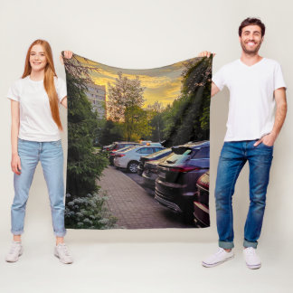 Gouden Uur Urban Fleece Deken – Aanpasbaar