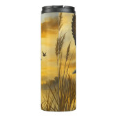 Gouden uur van Mallard Thermosbeker (Achterkant)